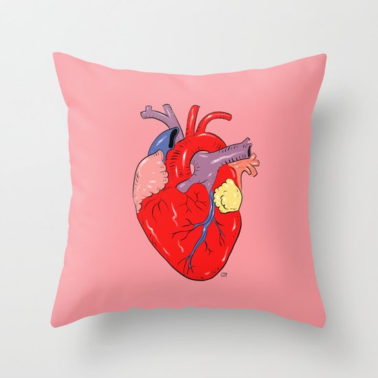 Heart Throw Pillow