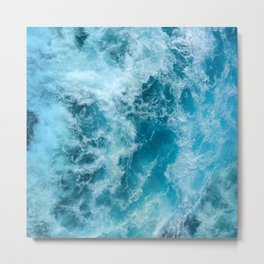 Ocean Waves Metal Print