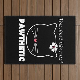 You Don't Like Cats? Pawthetic Design Outdoor Rug