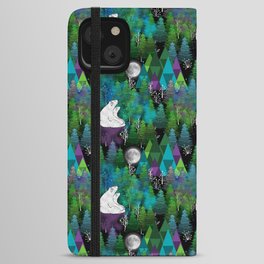 They Watched the Lights Dance Together iPhone Wallet Case