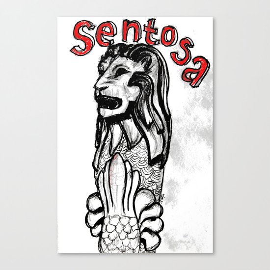 sentosa Canvas Print