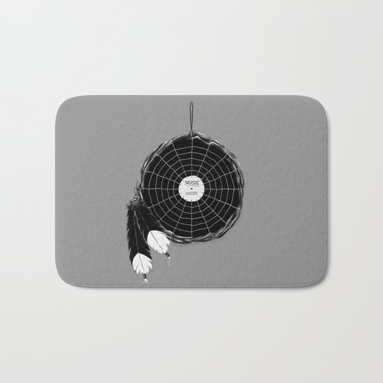 Music Catcher Bath Mat