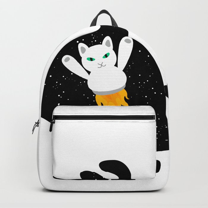 Cat rocket shop backpack