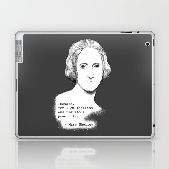 Mary Shelley - Beware Laptop & iPad Skin