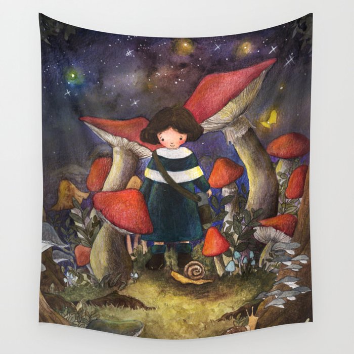 Mushroom village deals tapestry