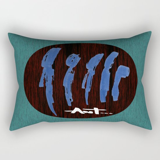 peoples are abstract Rectangular Pillow