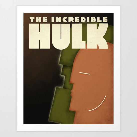 Carlu Spirit - Hulk Art Print
