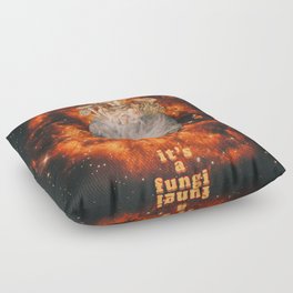 It's a fungi world Floor Pillow