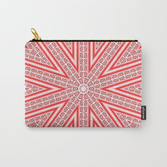 Kaleidoscope Heart Pattern Carry-All Pouch
