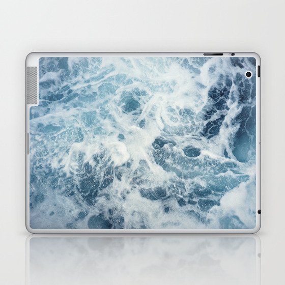 Blue Ocean Waves  Laptop & iPad Skin
