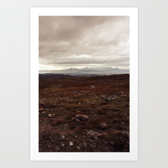 Bleak Beauty 4 Art Print