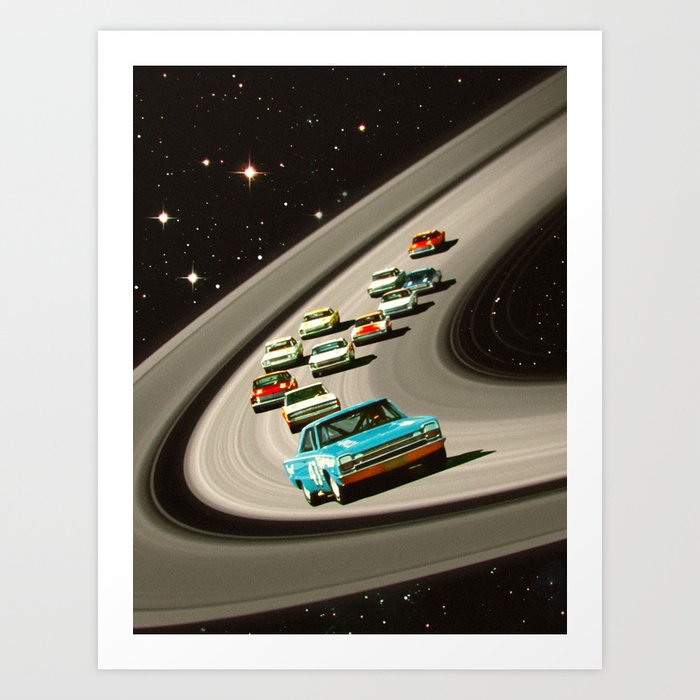 Saturn Grand Prix Art Print