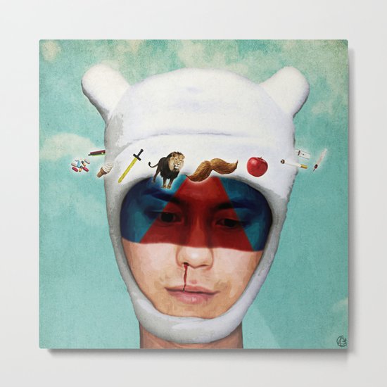 adventurous mind Metal Print