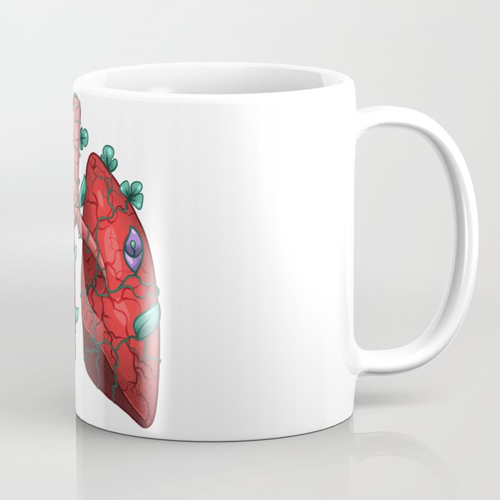 The lungs of plants. Blooming lungs. Coffee Mug