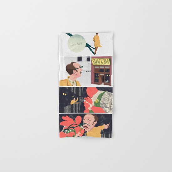 Shot Hand & Bath Towel