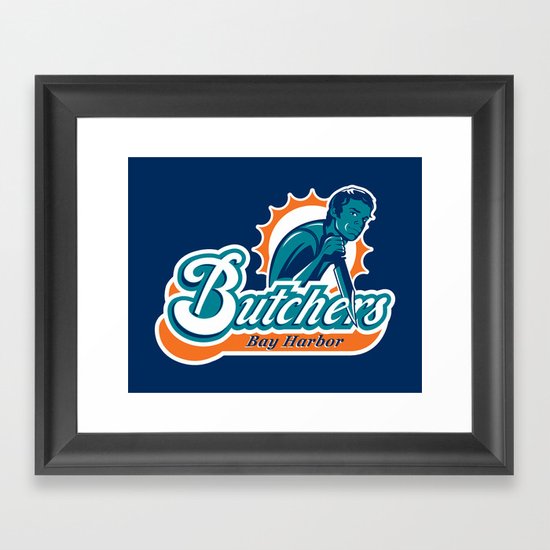 Bay Harbor Butchers Framed Art Print
