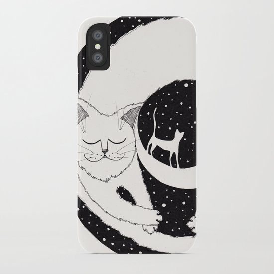 cats life: dreaming iPhone Case