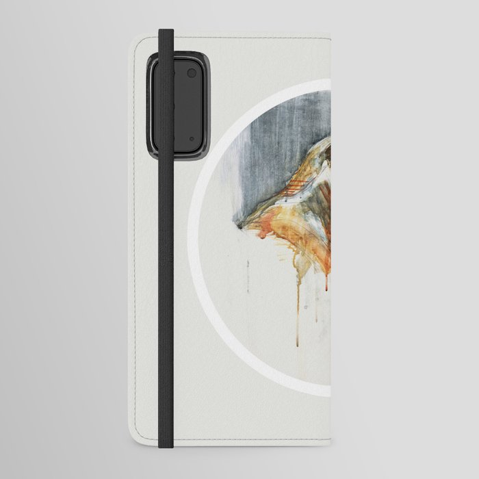 Equine Nude 1a - Horse Watercolor Painting Android Wallet Case