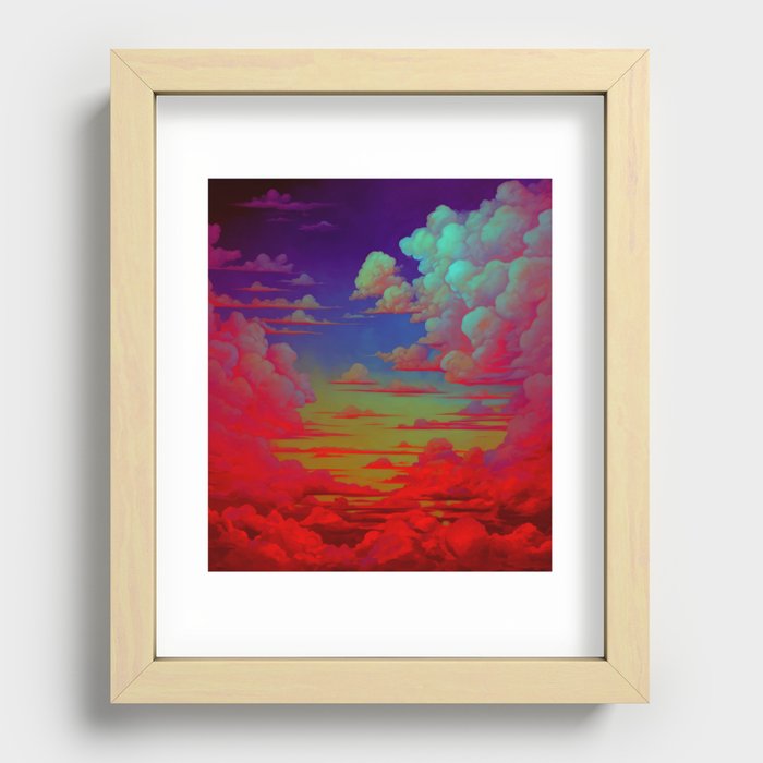 Toxic Cloud Recessed Framed Print