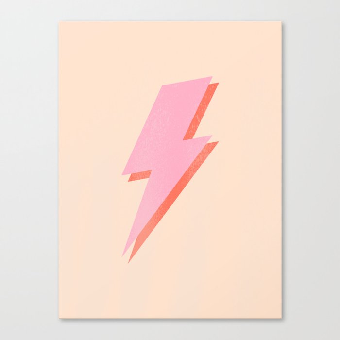 Thunderbolt: The Peach Edition Canvas Print