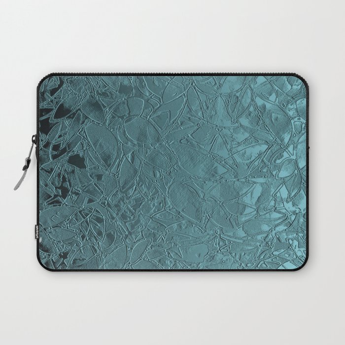 Grunge Relief Floral Abstract G165 Laptop Sleeve