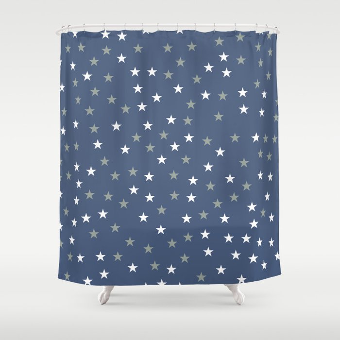 Stars Pattern 5 Shower Curtain