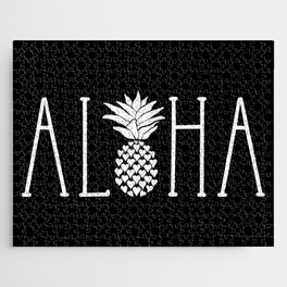 Aloha Pineapple Summer Jigsaw Puzzle