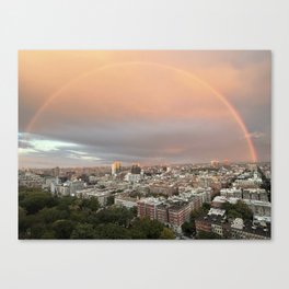 Rainbow over Harlem (New York City) Canvas Print