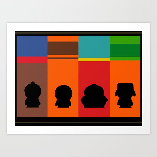 SouthPark: Meet Some Friends of Mine Art Print