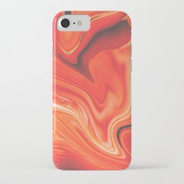 LAVA iPhone Case | Liquid, Melt, Distort, Black And White, Abstract, Graphicdesign, Digital, Pattern, Glitch, Oil 