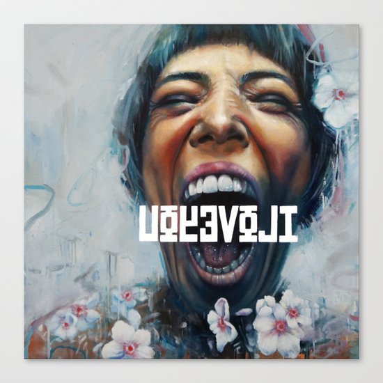 UOYEVOLI #1 Canvas Print