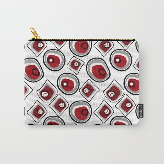 Abstraction. "Pebbles " on a white background . Carry-All Pouch