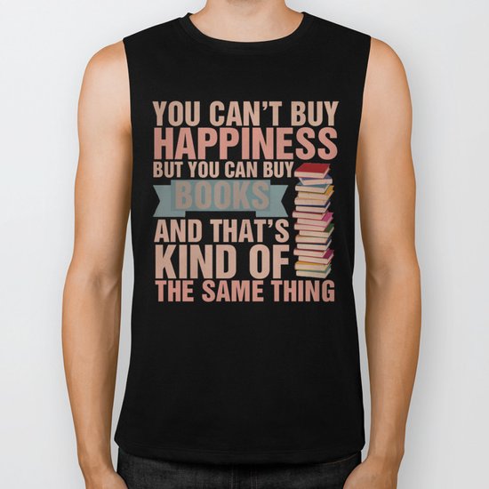 Books Biker Tank