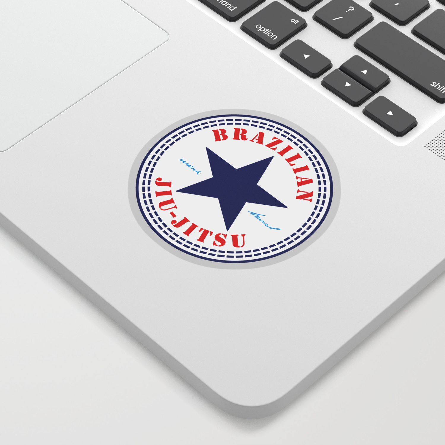 Brazilian Jiu Jitsu Sticker By Fimbis Society6