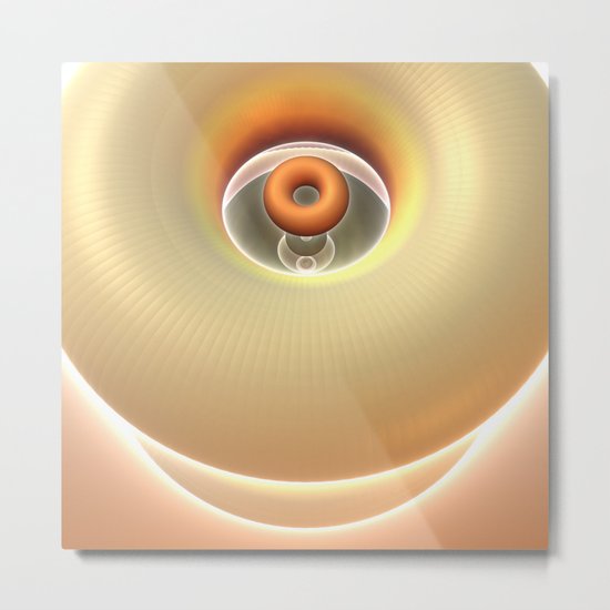 Glazed or Unglazed? Metal Print