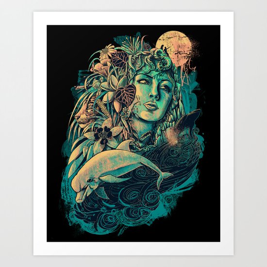 Gaia Art Print