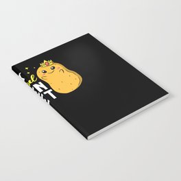 Chicken Nugget Girl Queen Vegan Nuggs Fries Notebook