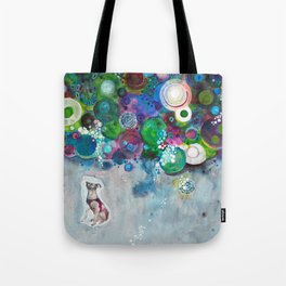 Laika, Canine Space Hero Tote Bag