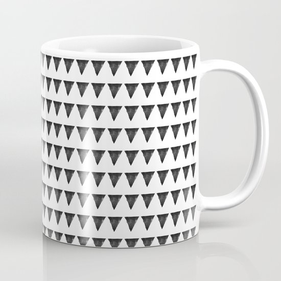 Nordic interior triangles II Mug