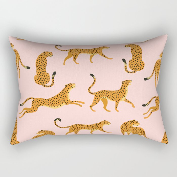 Leopard pattern Rectangular Pillow