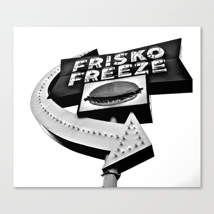 Frisko Freeze Canvas Print