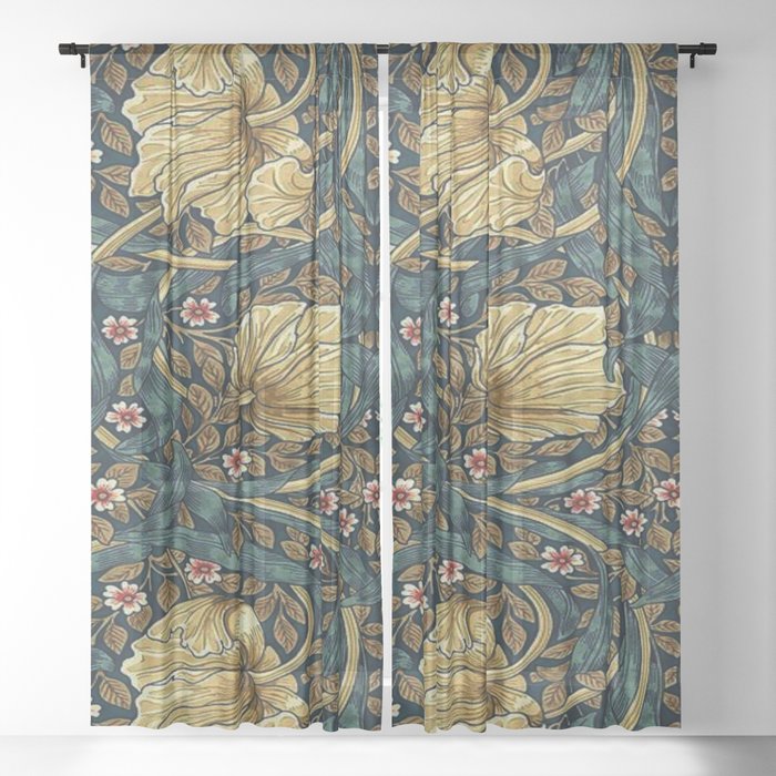 William Morris Pimpernel,Nº,01. Sheer Curtain