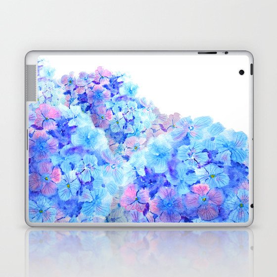 mountain of hydrangea Laptop & iPad Skin