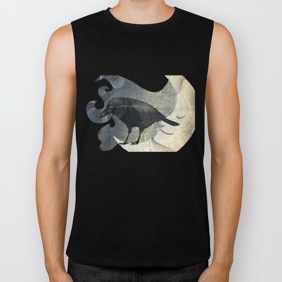 From a raven child Biker Tank