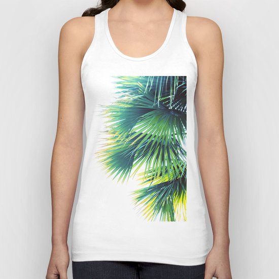 Bright Palm Unisex Tank Top