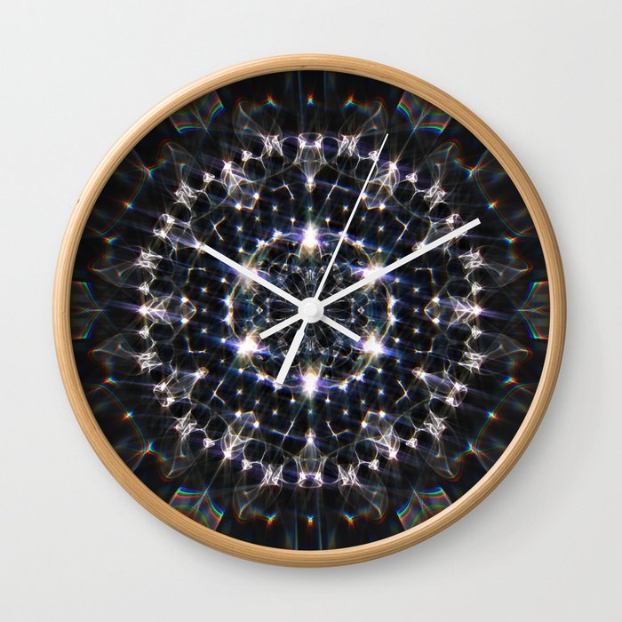 Glittering Creation Wall Clock