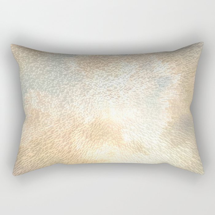 Pastel sky pixel art Rectangular Pillow