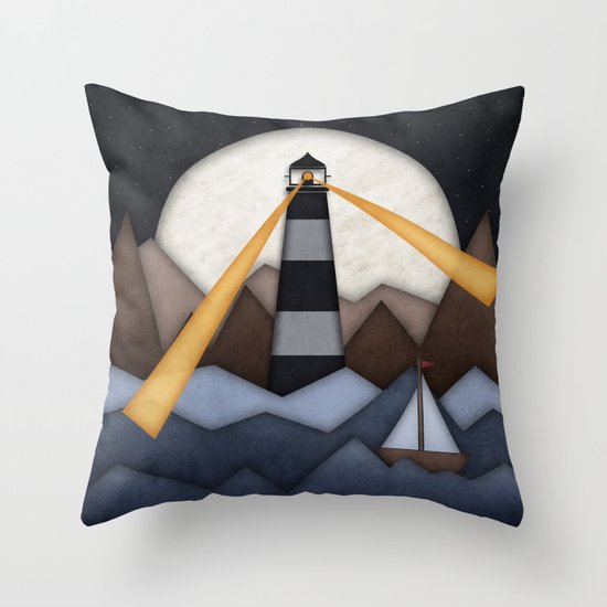 Show Me The Way To Go Home. Throw Pillow