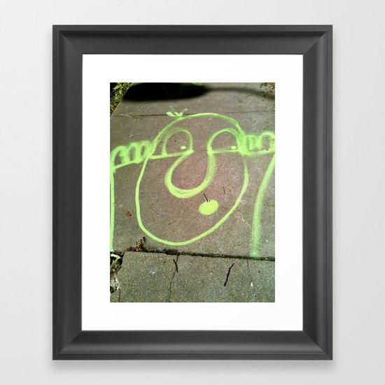 Put 'Em Up Framed Art Print