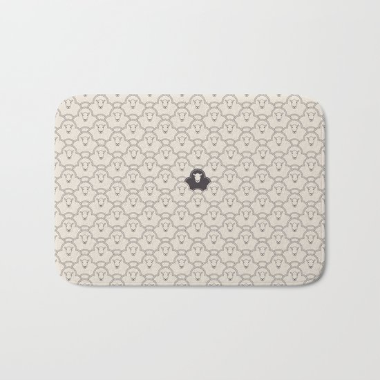 Black Sheep Bath Mat